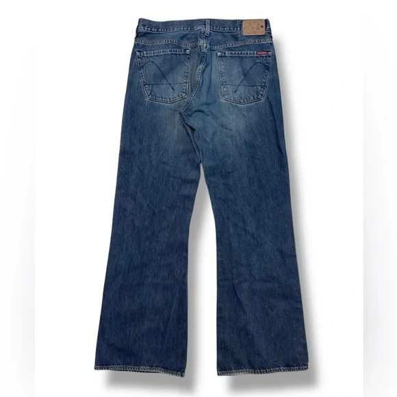 GUESS JEANS Medium Wash Bootcut Jeans 34 x 32 Y2K